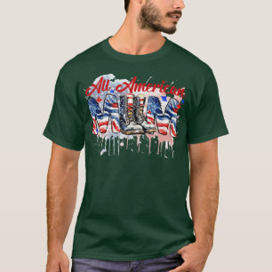 Alle US-Flaggensonnenbrillen der amerikanischen MA T-Shirt