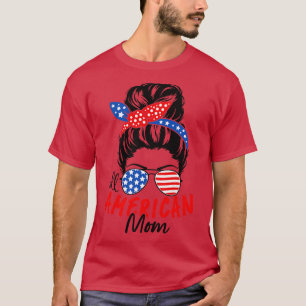 Alle US-Flaggensonnenbrillen der amerikanischen MA T-Shirt