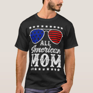 Alle US-Flaggensonnenbrillen der amerikanischen MA T-Shirt