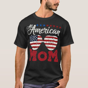 Alle US-Flaggensonnenbrillen der amerikanischen MA T-Shirt