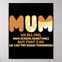 Alle Versagt Mama School Mama gibt Mother Day Mama