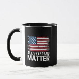 Alle Veteran Matter American 4. Juli Patriotic Tasse