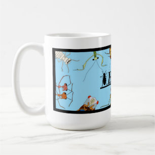 Alle Wanzen auf einer Tasse! Tasse