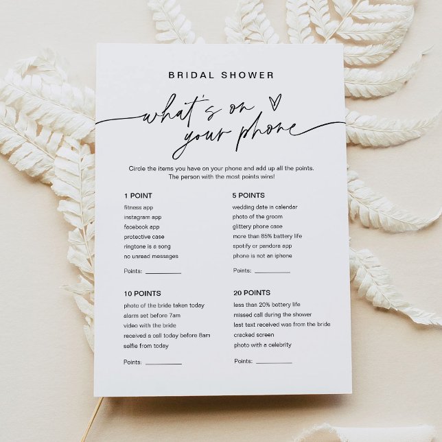 ALLE, WAS AUF Deinem Brautparty Game ist Einladung (Von Creator hochgeladen)