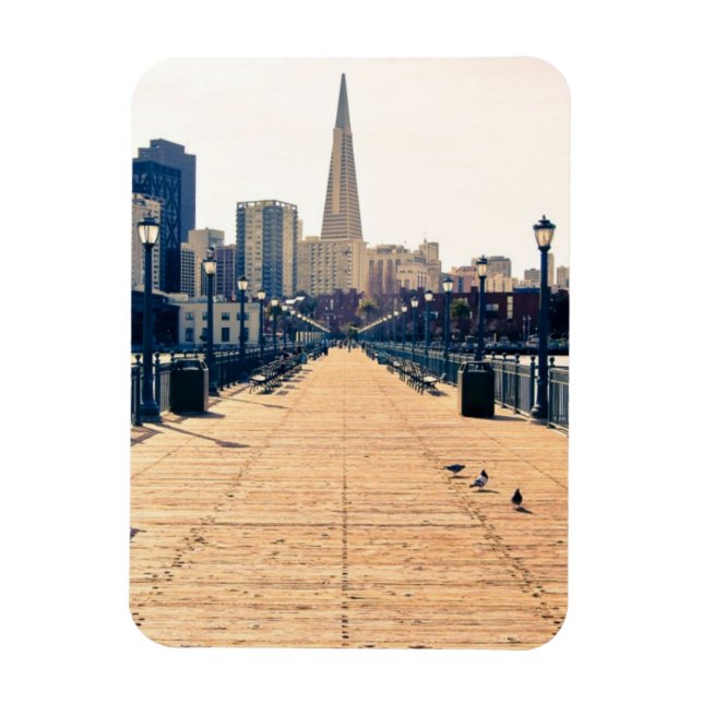 Alle Wege führen zur Pyramide. Magnet (Vertikal)