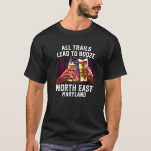 Alle Wege führen zur Stärkung des Campings Maryla T-Shirt