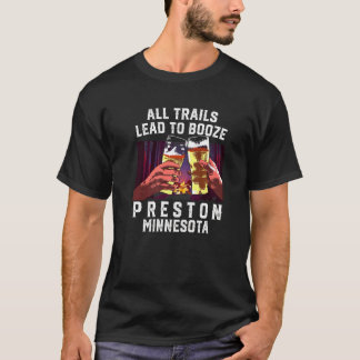 Alle Wege führen zur Stärkung von Preston Camping  T-Shirt