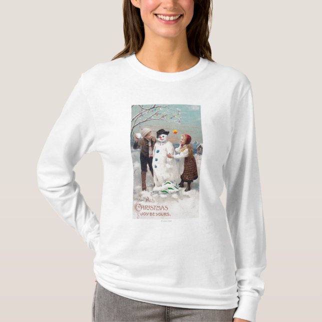 Alle Weihnachtsfreude ist- Ihre T-Shirt (Vorderseite)