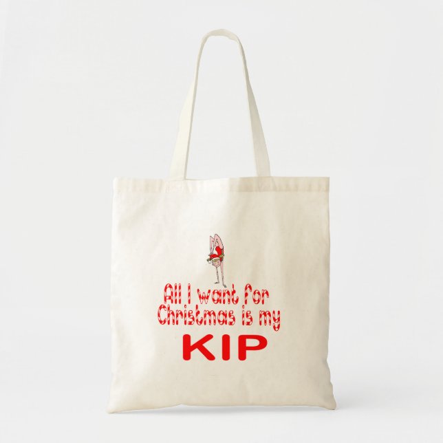 Alle will ich Kip Tragetasche (Vorne)