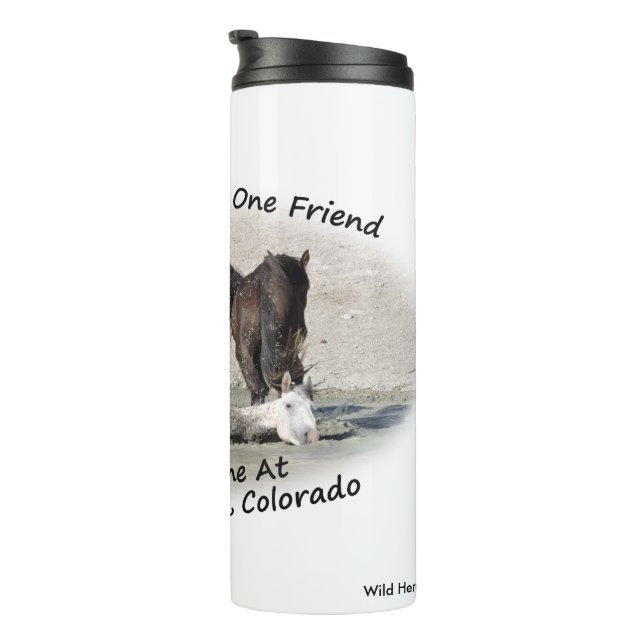 Alle wir haben diesen einen Freund Thermosbecher (Nach rechts gedreht)