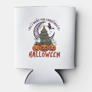 Alle wollen Weihnachten Halloween Baum Kürbisse Ge Dosenkühler