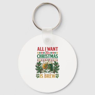Alle wollen Weihnachtsbrau-Biergläser Fichten Hopf Schlüsselanhänger