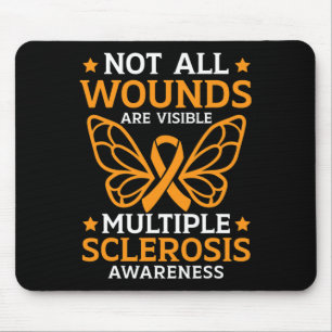 Alle Wunden sind sichtbar Multiple Sklerose Awaren Mousepad