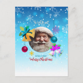 Alle wünschen feiertagspostkarte