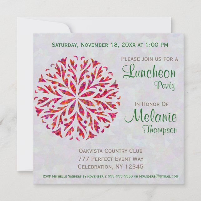 Alle Ziele | Sonnenuntergang Einladung (Vorderseite)