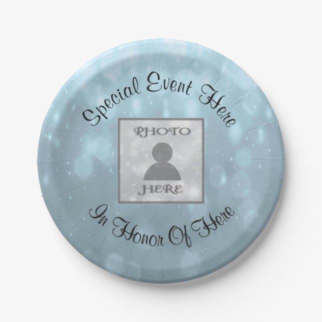 Alle Zwecke passen diese Platte an Pappteller (Vorderseite)