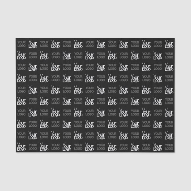 Alle zwei Logos oder Bilder, die sich wiederholen Seidenpapier (Vorderseite)