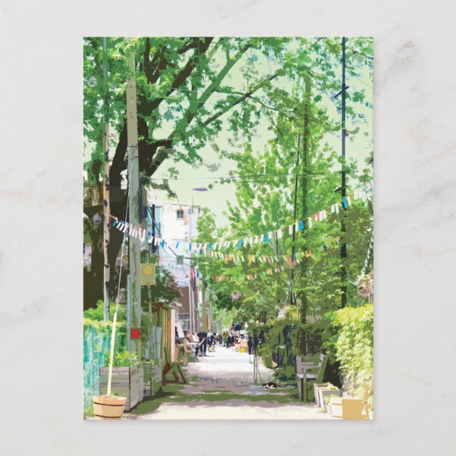 Allee 2: ruelle 2 postkarte (Vorderseite)