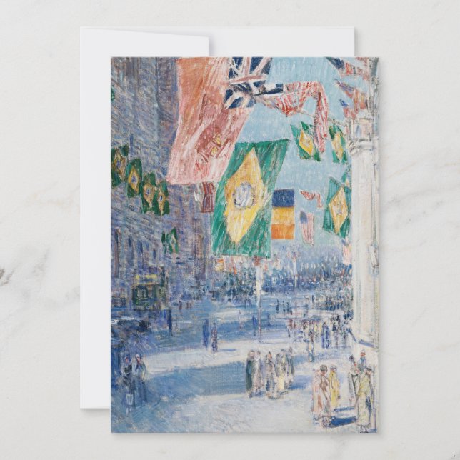 Allee der Alliierten | Childe Hassam (Vorderseite)