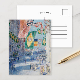 Allee der Alliierten | Childe Hassam Postkarte