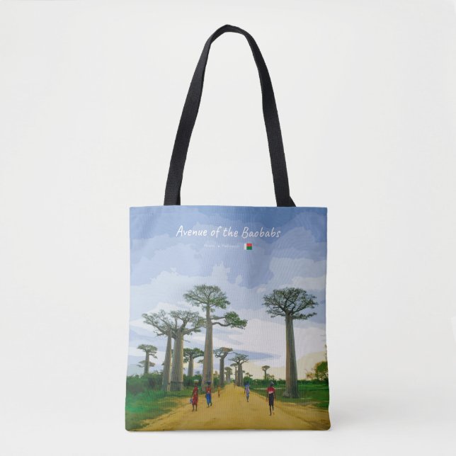 Allee der Baobabs, Madagaskar - Landschaft (Vorderseite)
