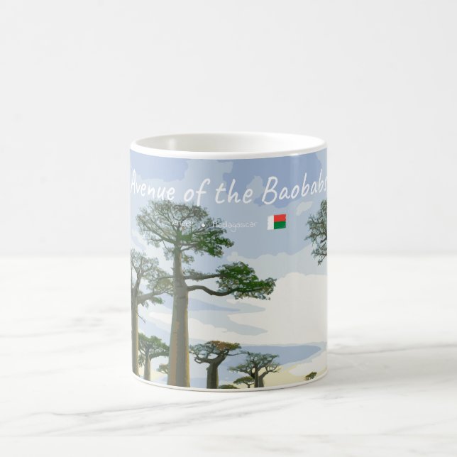 Allee der Baobabs, Madagaskar - Landschaft Kaffeetasse (Mittel)