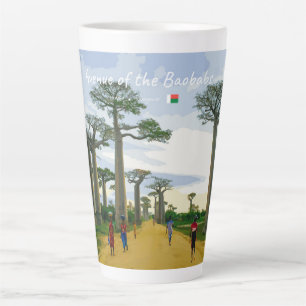 Allee der Baobabs, Madagaskar - Landschaft L Milchtasse