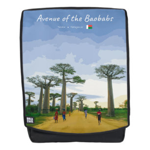 Allee der Baobabs, Madagaskar - Landschaft Rucksack