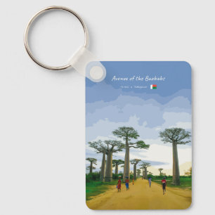 Allee der Baobabs, Madagaskar Schlüsselanhänger