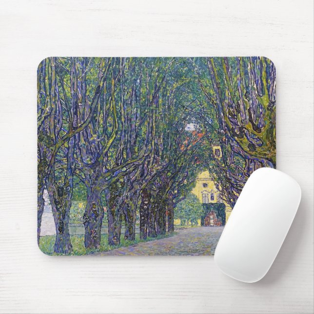 Allee in Schloss Kammer, Gustav Klimt Mousepad (Mit Mouse)