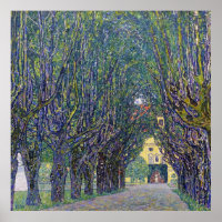 Allee in Schloss Kammer, Gustav Klimt