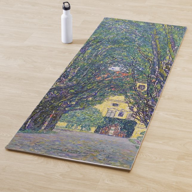 Allee in Schloss Kammer, Gustav Klimt Yogamatte (Beispiel)