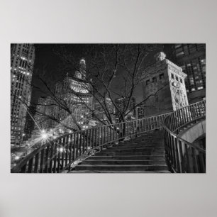 Allee-Plakat Chicago-Michigan Poster
