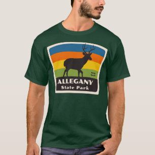 Allegany Staat Park New York Roaming Deer T-Shirt