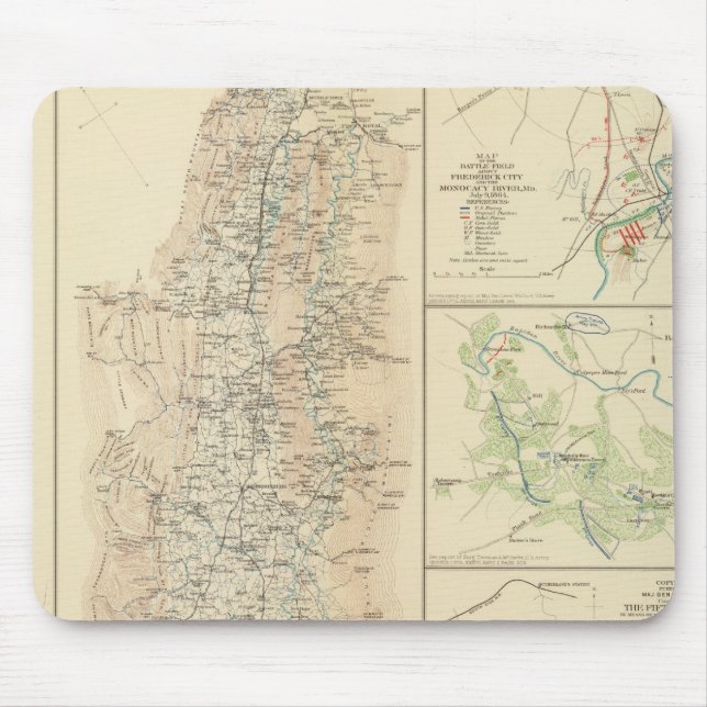 Alleghanies, Tal von Virginia Mousepad (Vorne)