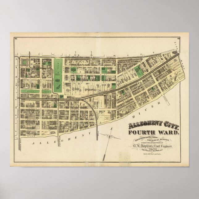 Allegheny 4 poster (Vorne)