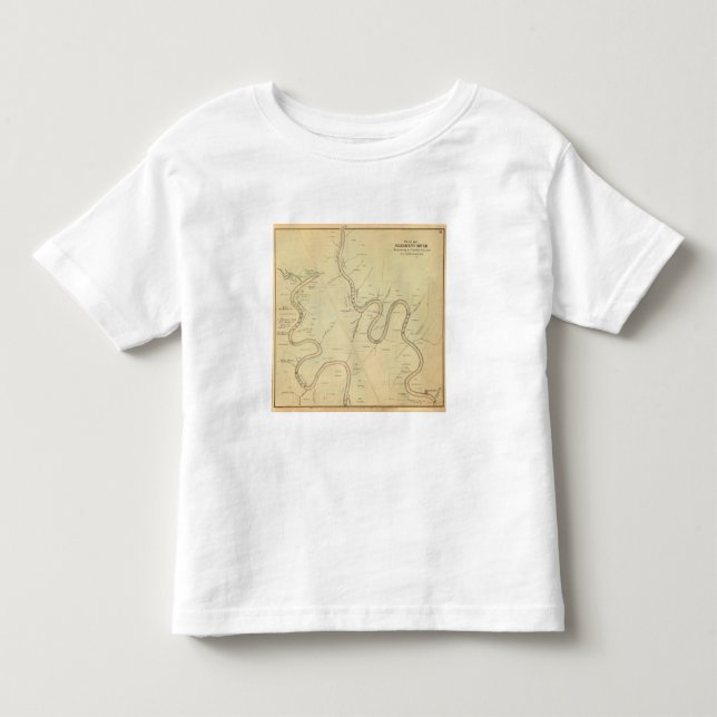 Allegheny Fluss Kleinkind T-shirt (Vorderseite)