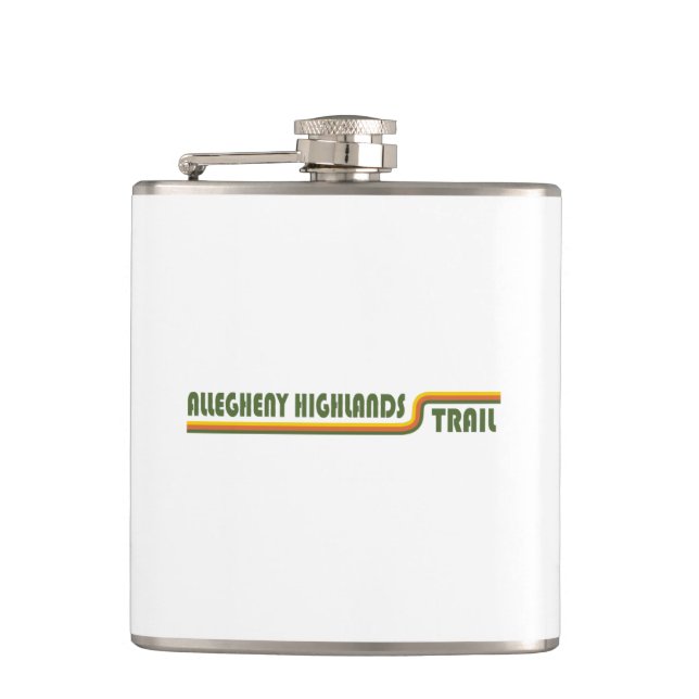 Allegheny Highlands Trail Flachmann (Vorderseite)