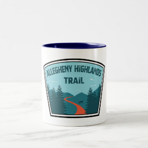 Allegheny Highlands Trail Zweifarbige Tasse