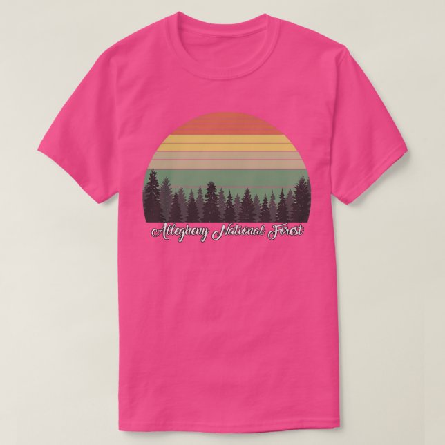 Allegheny National Forest 3 T-Shirt (Design vorne)