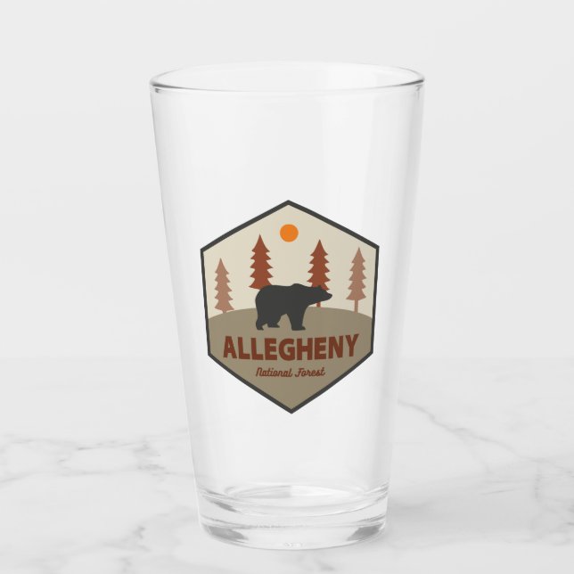 Allegheny National Forest Bear Glas (Vorderseite)