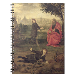 Allegorie, c.1485-90 (Öl auf Platte) Notizblock