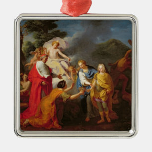 Allegorie der Anerkennung Philippedes Frankreich Silbernes Ornament