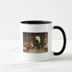 Allegorie der Anhörung Tasse