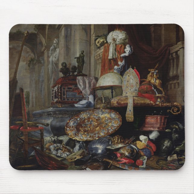Allegorie der Eitelkeiten der Welt, 1663 Mousepad (Vorne)