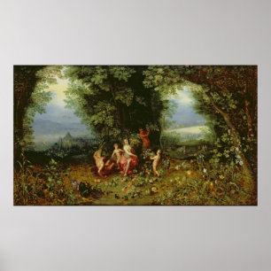 Allegorie der Erde Poster