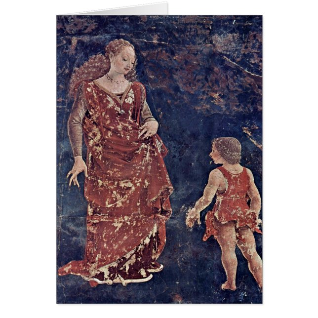 Allegorie der Ergiebigkeit durch Francesco del (Vorne)