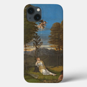 Allegorie der Keuschheit, C. 1505 (Öl auf Platte) iPhone 13 Hülle