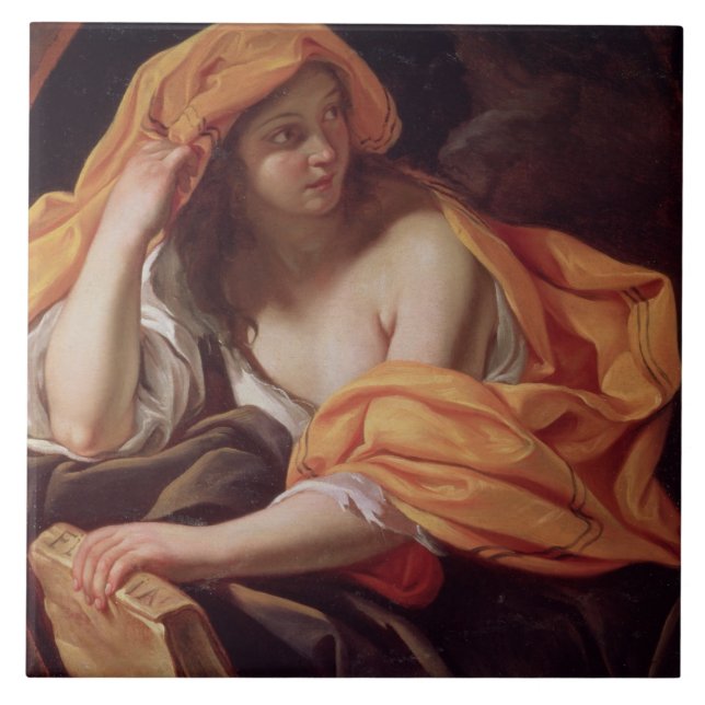 Allegorie der Philosophie Fliese (Vorderseite)