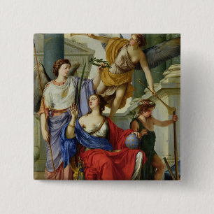 Allegorie der Regentschaft von Anne von Österreich Button